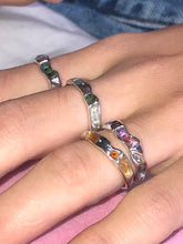 Charger l&#39;image dans la galerie, Bague 𝑅𝒶𝒹𝒾𝒶𝓃𝓉 𝒞𝒽𝒾𝓁𝒹 - 5 pierres